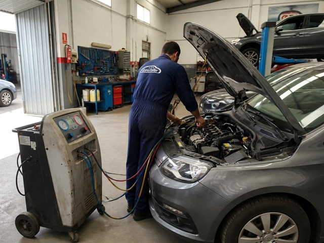 Recupere el frío perdido: carga de gas de aire acondicionado en Ourense